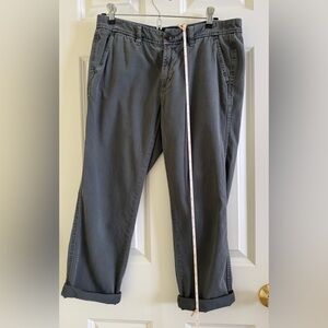 J. Crew Charcoal Chino Pants